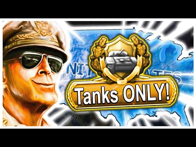 Tanks Only USA In HOI4 Is AMAZING!