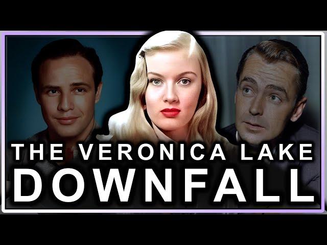 The Tragic Downfall of Veronica Lake: Hollywood's Peek-a-boo Girl Who Lost Everything