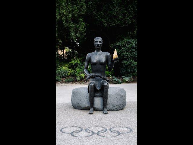 The artist Alison Saar to introduce her Olympic SCULPTURE!