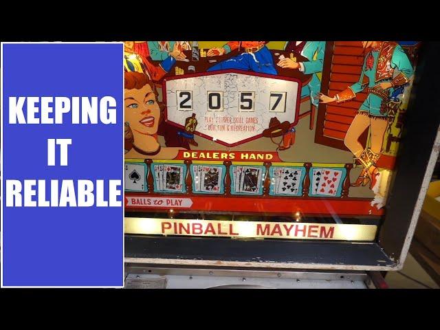 EM pinball Tune up - 1966 Williams Top Hand