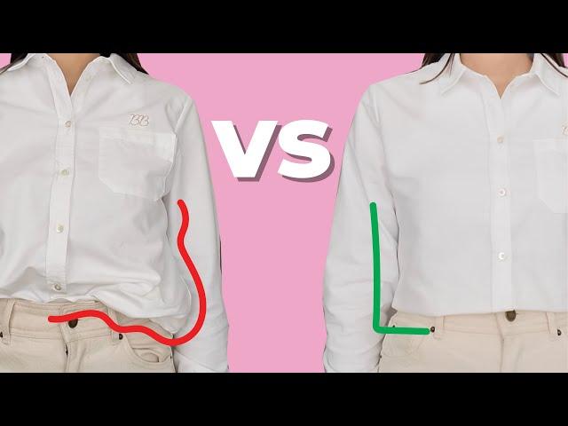 4 Secret Hacks To Keep Your Shirt Tucked In ALL DAY