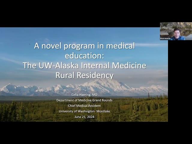 A novel program in rural medical education: The UW-Alaska Internal Medicine Rural Residency