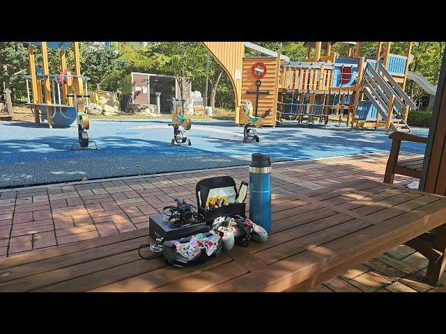 '23. 9.24.(일) practice in a quiet playground / Real time 4K FPV Pavo Pico