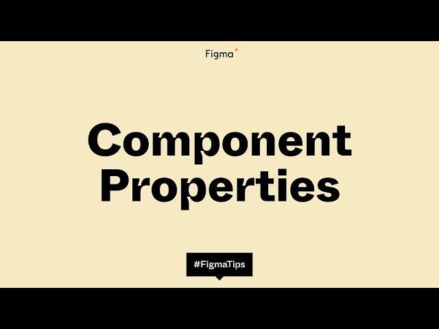 Component properties