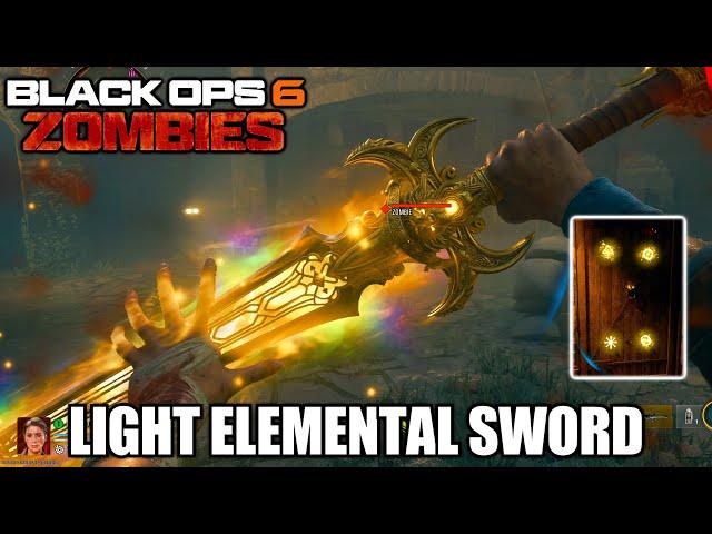 COD Black Ops 6 Zombies - How to Get Light Elemental Sword (Lion) in Citadelle Des Morts