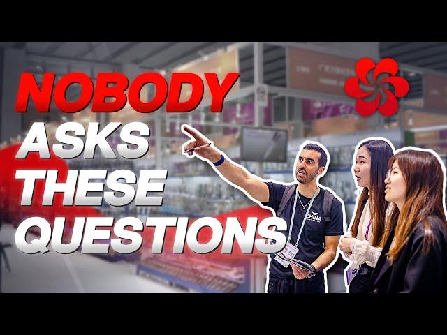 7 Questions you MUST ask Suppliers at the Canton Fair