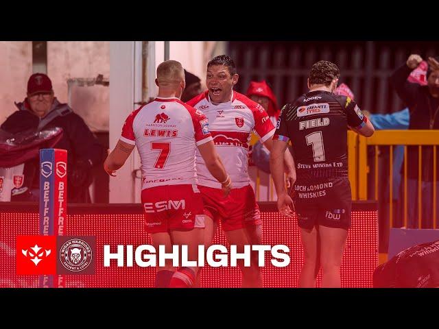 HIGHLIGHTS: Hull KR vs Wigan Warriors -  The Robins face the World Champions!