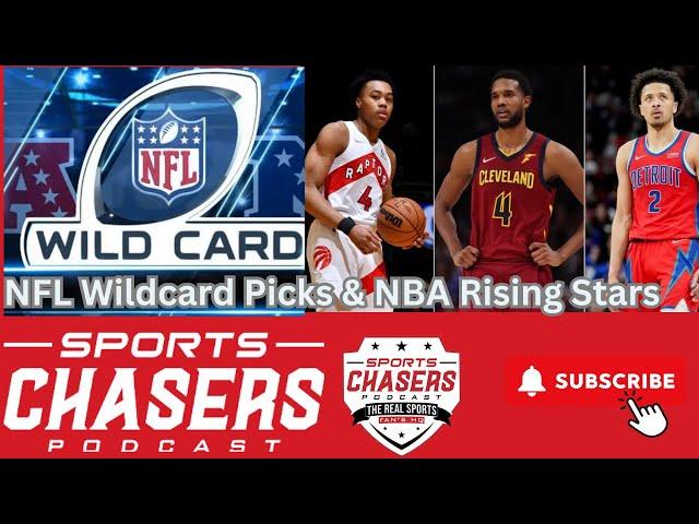 "NFL Wildcard Predictions + NBA’s Rising Stars! ️ Sport Chasers Live"