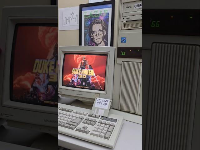It's 1996 & you Startup DUKE3D on MS-DOS #90s #gaming