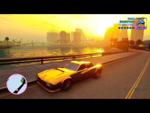 GTA Vice City Definitive Edition FULL GAME All Missions 4K Gameplay! GTA Vice City Remastered