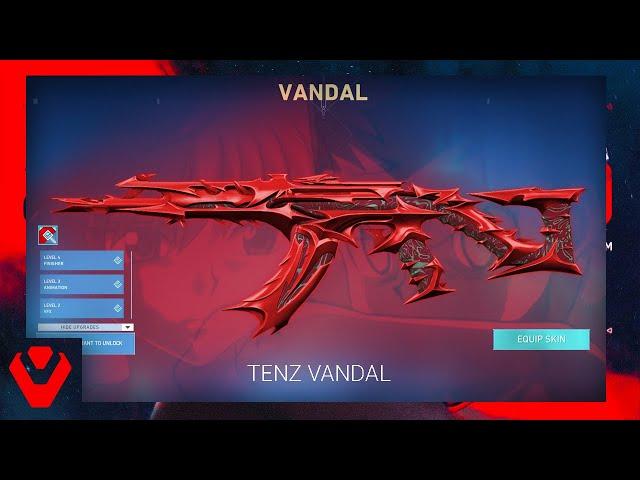 ALL RED  TenZ COLLECTION - VALORANT