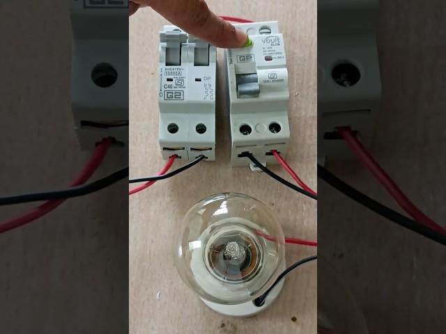 How To MCB And RCCB Connection | 2 Pole MCB, ELCB Connection | Circuit Creaker | Shorts | Viral