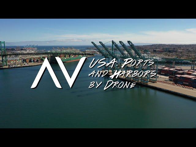 DroneTV - Ports & Harbors in the USA from Above