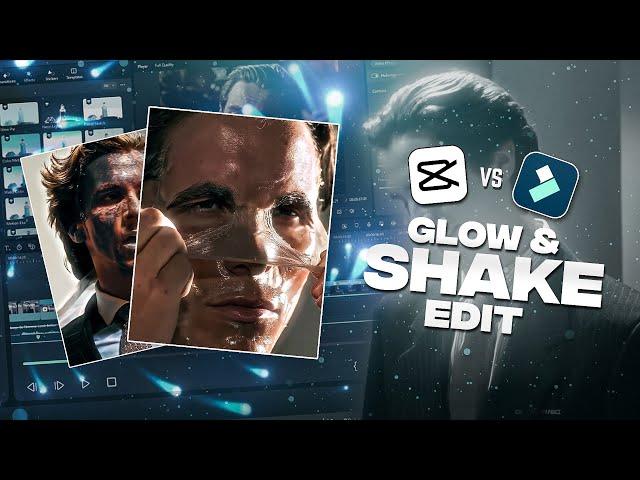 GLOW and SHAKE Edit in Capcut and Filmora 12 | Complete Tutorial