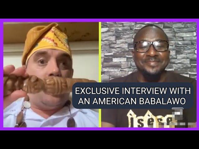 Awo Orunmila an American Ifa Priest/Babalawo Teaches Ifa Religion | Interview with a White Babalawo