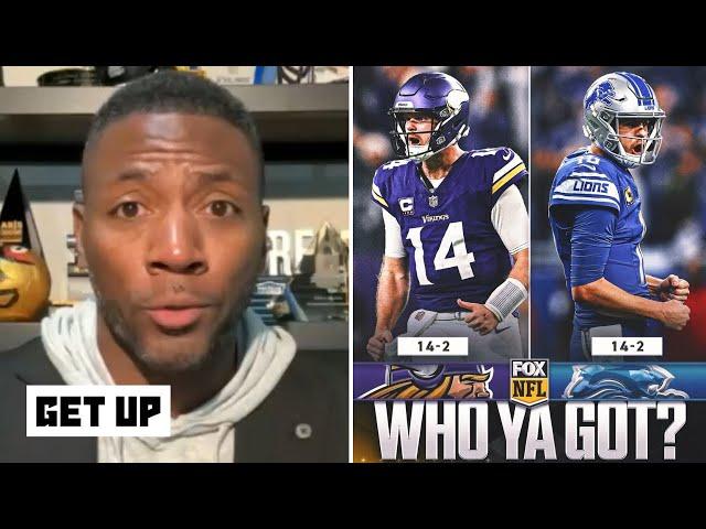 GET UP | Ryan Clark bold-predicts Vikings vs. Lions: Jared Goff will outplay Sam Darnold on Sunday?