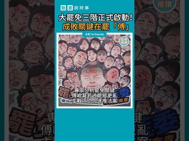 【動畫說時事】大罷免三階正式啟動！成敗關鍵在罷「傅」　#shorts  #罷免 #國民黨 #民進黨 #花蓮 #傅崐萁