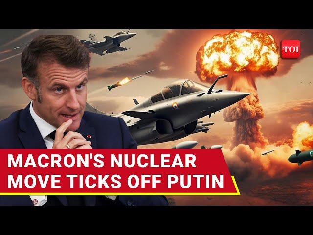 Macron Teases Nuclear War With Putin? French Air Base Gets $1.7 Bn Facelift To Host Nuke Bombers