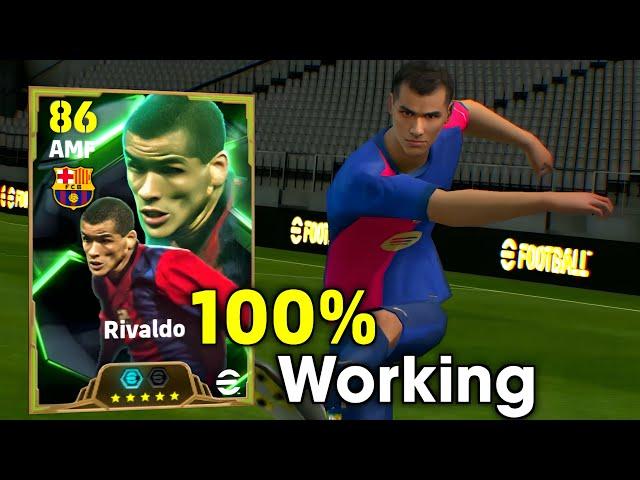 Trick To Get 105 Rated Epic Rivaldo In eFootball 2025 Mobile | Epic Rivaldo Trick In eFootball 2025