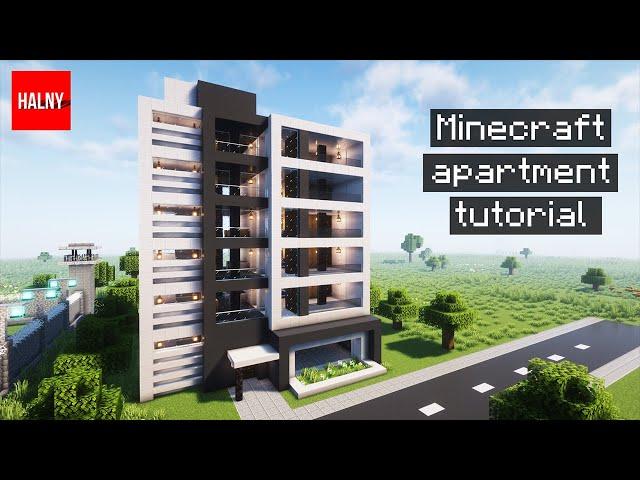 How to build an apartment building in Minecraft