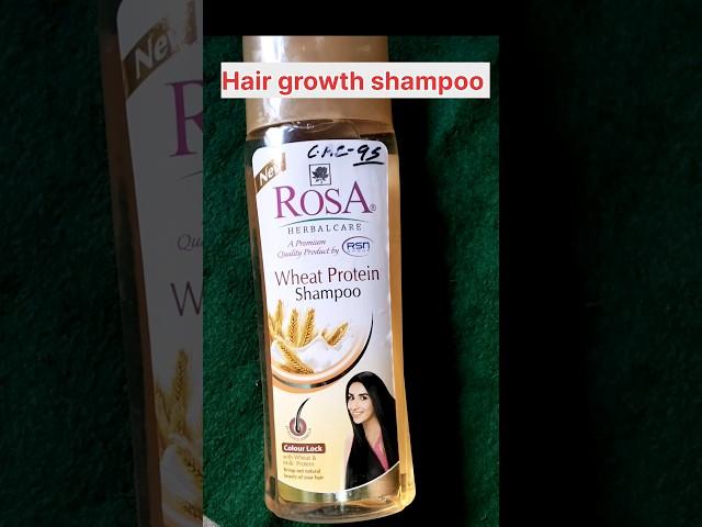 Rosa Wheat Protein Shampoo ll बालों की हर परेशानी होगी दूर ll बालों का झड़ना बंद ll#shorts#viral