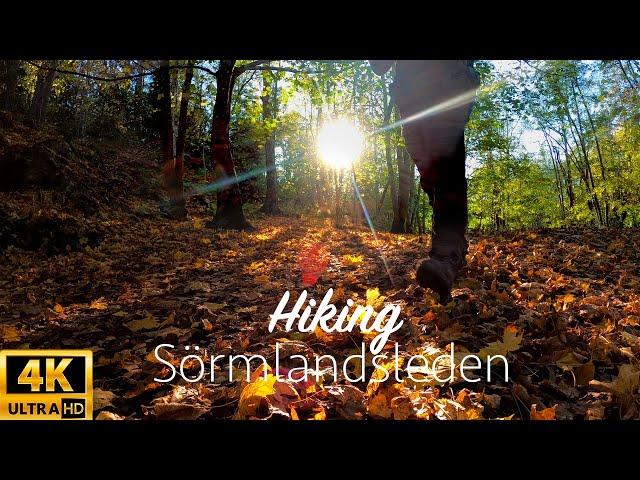 Hiking Sörmlandsleden in Stockholm, Sweden