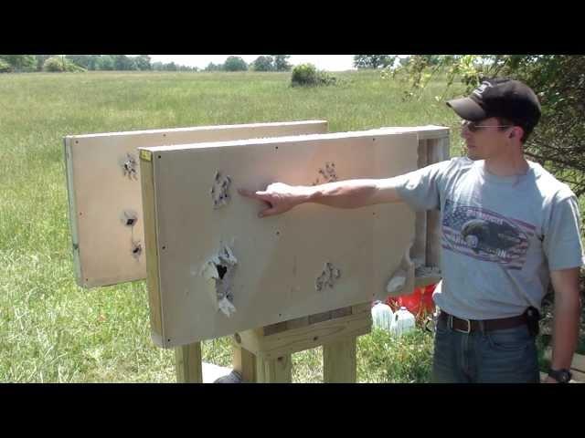 Home Defense: Interior wall penetration test with 12 gauge shotgun