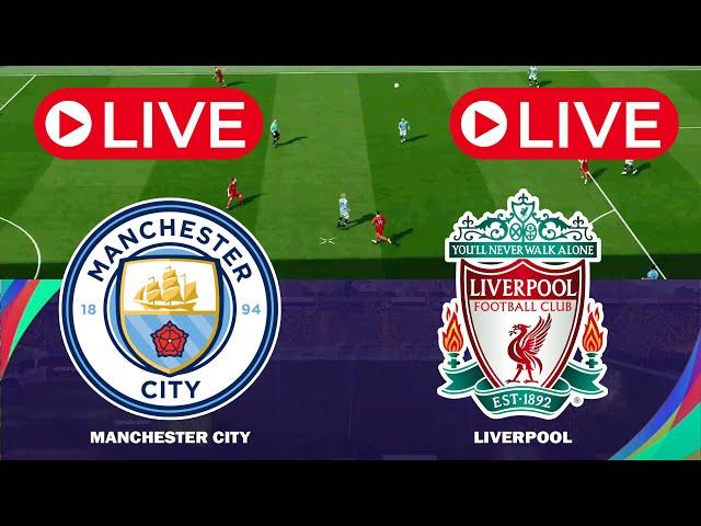 LIVE| Liverpool vs Manchester City | English Premier League 2024/25 | PES 21 Simulation