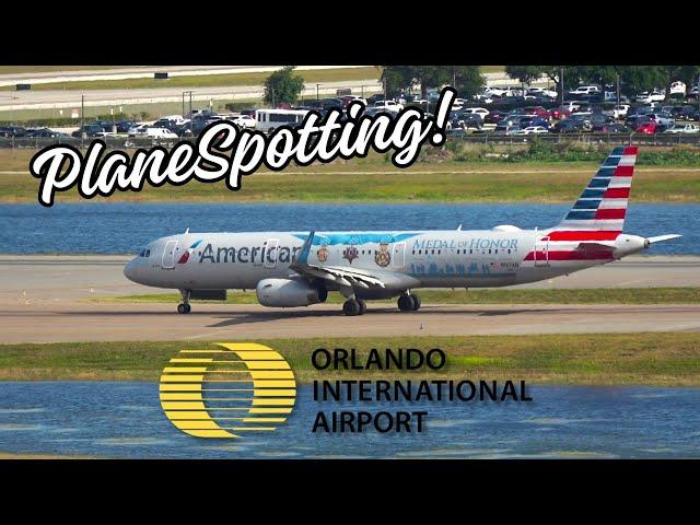 #4K PLANE SPOTTING 5/06/24 ORLANDO INT'L AIRPORT #aviation #new #plane #best #popular #lovers