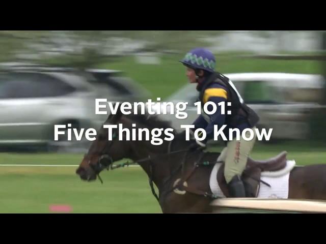 Eventing 101: Five Things You Need to Know before watching RK3DE