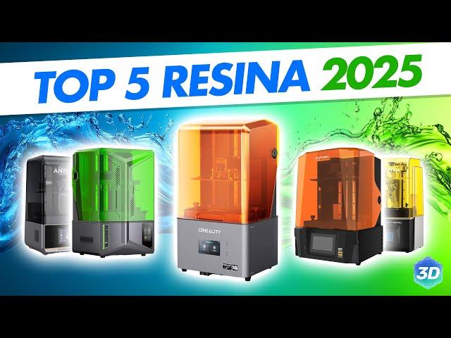 TOP 5 Melhores Impressoras 3D de RESINA para você ter em 2025