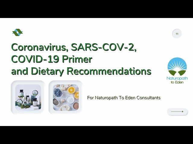 Naturopath To Eden presents: Coronavirus/COVID-19 Primer and Dietary Solutions by Divine Prospect