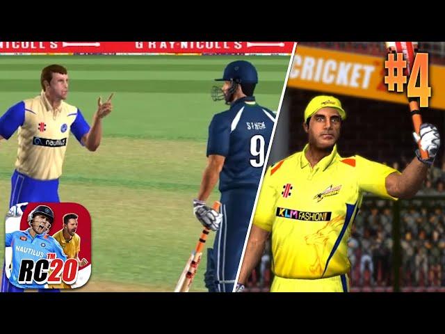 (RC 20) IPL Challenge Mode! in Real Cricket 20! Guruji Returns? (Part -4)