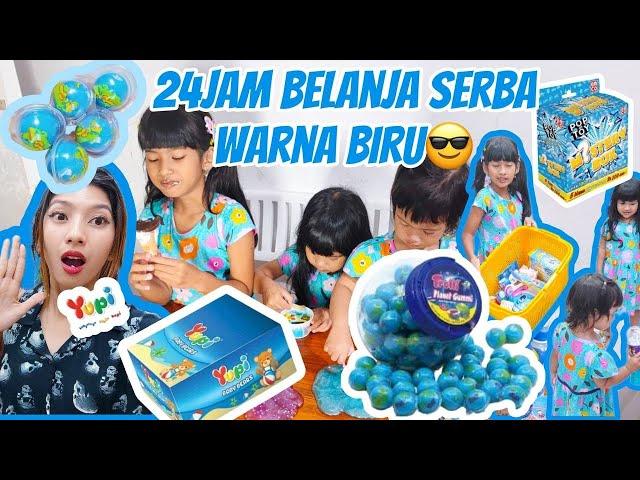 DISTA BELANJA SEMUA WARNA BIRU!! SERU BANGET!! #viralvideos