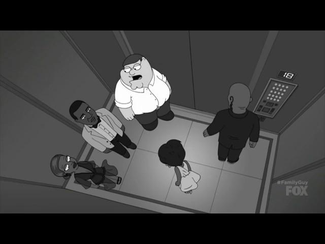 Family Guy Spoofs Jay Z And Solange Knowles’ Elevator Incident.