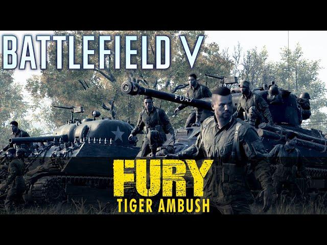 Battlefield V: Fury: Tiger Ambush, but better - Cinematic Short Film