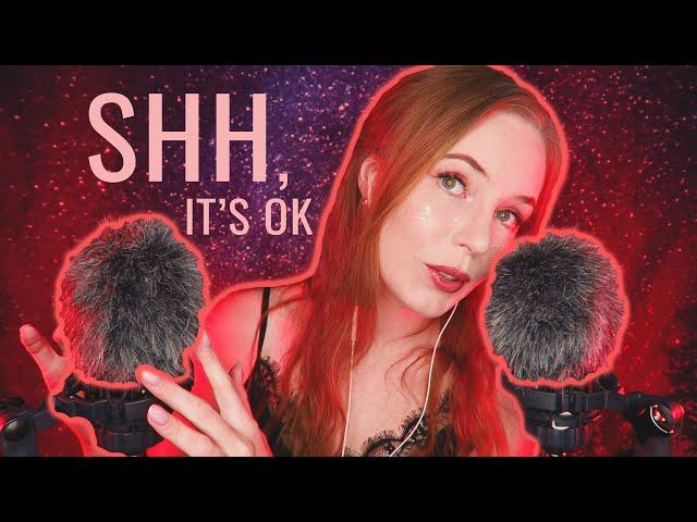 I'LL COMFORT YOU - Fluffy Mic Brushing ASMR, shh, it's okay