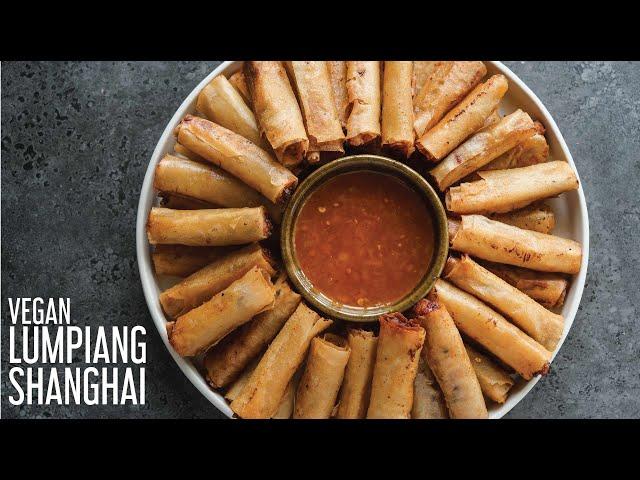 How to Make Vegan Lumpiang Shanghai - Filipino Spring Rolls