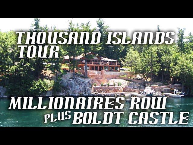 Million Dollar homes and a Castle | Thousand Islands Anniversary Adventures | Uncle Sams Boat Tours