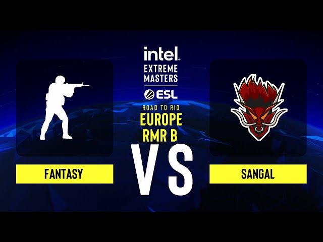 FANTASY vs. Sangal - Map 1 [Overpass] - IEM Road to Rio 2022 Europe RMR B