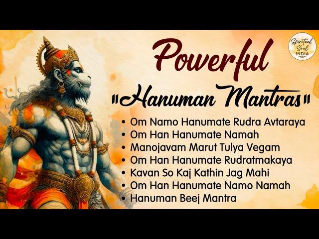 Powerful Hanuman Mantras | Ancient Hanuman Mantra | Best of Hanuman Mantras