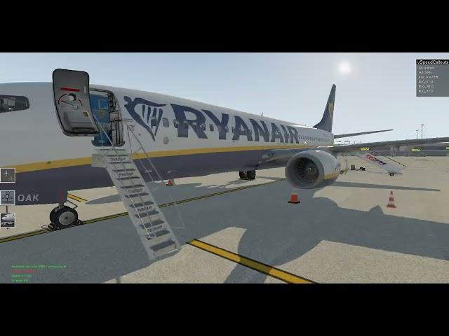 London Stansted (EGSS) - Bergerac Roumanière (LFBE) with voice part 1 of 2