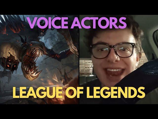 League of Legends Voice Actors