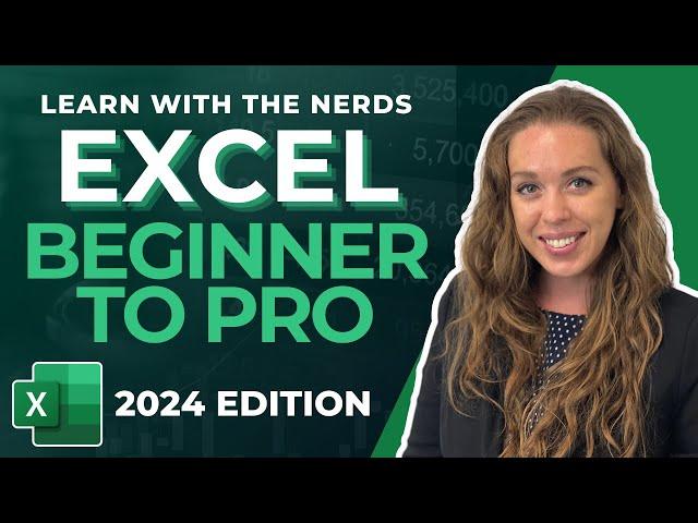 Hands-On Excel Tutorial  Beginner to Pro Course (2024)