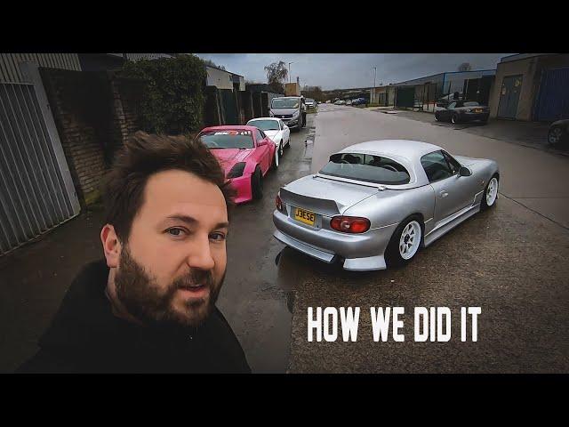 Jesse Collingham gets a Firefly Duce MX5 Bodykit - How we did it