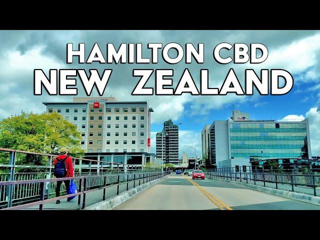 Hamilton City Center | Hamilton New Zealand City Tour | 4K