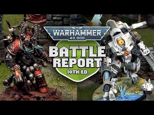 BANTER BATREP - Tau vs World Eaters - Warhammer 40k Battle Report Ep 4