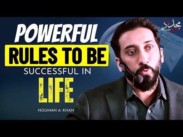 SECRETS TO SUCCESS, HOW TO ACHIEVE YOUR GOALS | Nouman Ali Khan