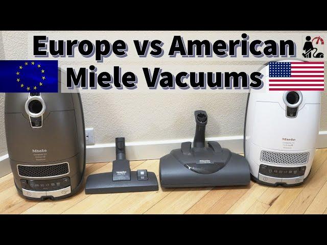 Europe vs American Miele Vacuum Cleaner Specifications