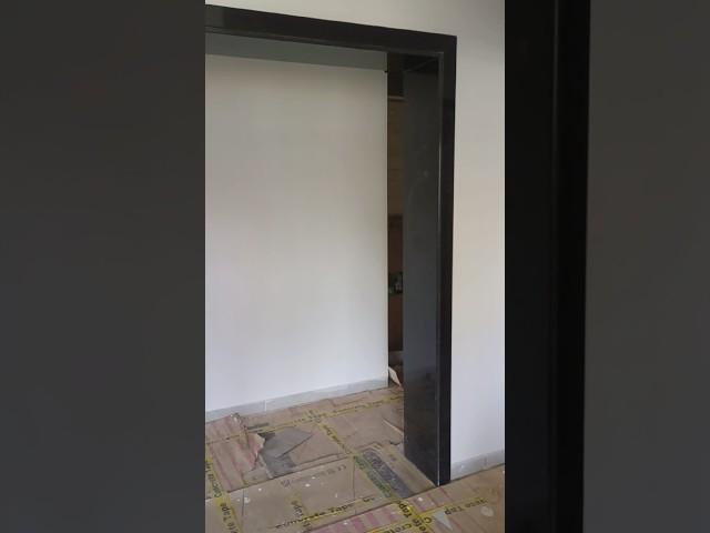 Modular Aarch work..... Black granite #interiordesign #kajaria #tiles #granite